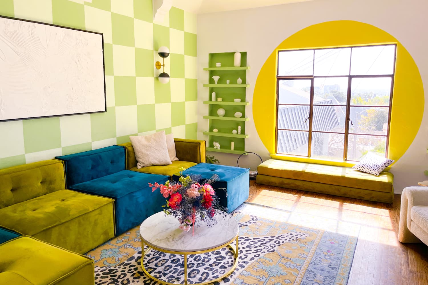 DIY Home Bar Thrifted Apartment Therapy